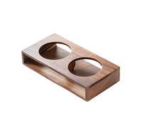 Milageto Supporto per Dispenser di Bevande | Elegante, Base in Legno per bottiglie, Rettangolare, Supporto per Barattoli, Bagno, Lavandino