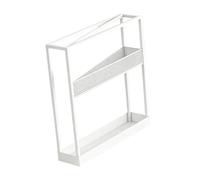 Milageto Supporto per Racchette da Badminton, Supporto per Racchette da Tennis, Pratico, Facile da installare, Multifunzionale, per da Tennis, Bianco