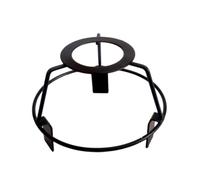 Milageto Supporto Solo per Telaio Paralume Nero, Parti per apparecchi di Illuminazione, Robusto Supporto ad Anello in Filo di Ferro Rotondo per Lampada a