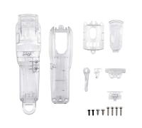 Milageto Tagliatore di Cover di Ricambio, Elettrico Cordless Tagliatore di Capelli Housing Shell per Wahl 8148 8591 8504, staccabile Custodia Protettiva - Chiaro