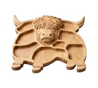 Milageto Tagliere per salumi, vassoio da portata in legno, versatile vassoio per antipasti, per alimenti, piatto da portata per snack di frutta, 29.7 Cm X 27.3 Cm X