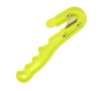 Milageto Taglierina per Lenza da Immersione Strumento da Taglio per Immersioni Multiuso con Foro per Appendere Coltello da Immersione Strumento da Taglio di, Giallo Verde