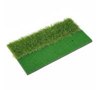 Milageto Tappetino da Golf Tappeto Allenamento Pratica Ripetuta Swing E Approcci con Due Altezze E Base Eva Stabile Adatto per Pratica, 50 80CM