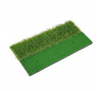 Milageto Tappetino da Golf Tappeto Allenamento Pratica Ripetuta Swing E Approcci con Due Altezze E Base Eva Stabile Adatto per Pratica, 30 60CM