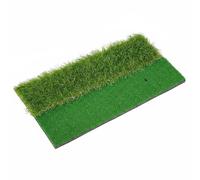 Milageto Tappetino da Golf Tappeto Allenamento Pratica Ripetuta Swing E Approcci con Due Altezze E Base Eva Stabile Adatto per Pratica, 40 70CM