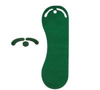 Milageto Tappeto Pratica Golf Tappeto Putt Tappetino Allenamento Putt Campo Mini Indoor Materiale Fibra di Poliestere E Gomma Pieghevole per Allenamento in, 200 60cm
