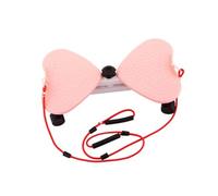 Milageto Tavola Girevole per Vita Disco Torsione con Maniglie Bande Elastici Struttura Portatile Base Antiscivolo Materiali Durevoli Adatta a Casa Allenamento, Rosa