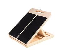 Milageto Tavola inclinata in Legno, tavola inclinata Professionale per Allungare i Polpacci, per Uomini e Donne, per Allenamento, Sviluppo Muscolare, e