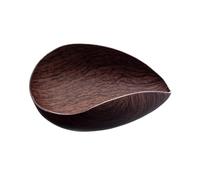 Milageto Tazza di Chicchi di Caffè, Vassoio Monodose, Chicchi di Caffè, Contenitore per Tè Sfuso per Regalo Da Bar per La Casa, Colore della venatura del legno