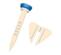 Milageto Tee da Golf Regolabile in Altezza, Attrezzatura per Tee da Golf, Porta Palline da Golf Riutilizzabile per Esercizi, campi Pratica, Riscaldamento, Blu