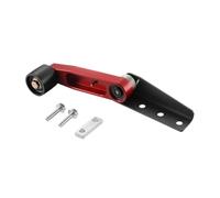 Milageto Tendicinghia in Alluminio Sostituisci Accessori per motociclette Rullo tenditore stabilizzatore per Cinghia di Trasmissione per motociclette 2014-2024, Rosso