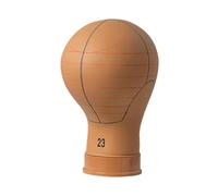 Milageto Testa di manichino Testa di manichino Versatile Supporto per parrucche premarcato Espositore per parrucche per salone di bellezza Pratica di styling, L