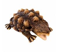 Milageto Testuggine di Peluche con Conchiglia Bombato con Dettagli Tattili Peluche Testuggine da Coccole Imbottito Cotone PP per Camera da Letto,