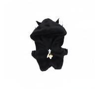 Milageto Tuta Bambola Cotone Tuta Abbigliamento Vestito Accessorio in Peluche con Orecchie Gatto E Campanellino Tessuto Morbido per Personalizzare La, S
