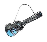 Milageto Ukulele per Bambini da 42 cm, Chitarra a 4 Corde, Giocattolo Musicale per, Ukulele, Borsa portaoggetti per Bambini, Principianti, Nero