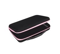 Milageto Valigetta portautensili per trapano elettrico, portatile, leggera, versatile, antiurto, rigida, con maniglia per cacciavite, Rosa