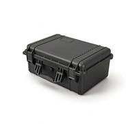 Milageto Valigia Rigida Porta Attrezzi in Plastica Valigetta Portautensili Robusta Custodia per Idraulici, Hobbisti, Cantiere, Garage, 502B - Esterno 420 320 208mm, Interno 380 270 188mm