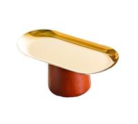 Milageto Vassoio decorativo per gioielli, vassoi per lavabo da bagno, portaoggetti, per cosmetici e profumi, M