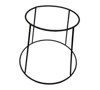 Milageto Vassoio portafrutta a 2 livelli, versatile, per riporre i, da tavolo, per servire cibo, per dessert, Nero Da 17 Cm a 23 Cm