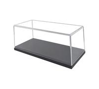 Milageto Vetrina Espositiva in Acrilico per Modelli Di Auto, Scatola Trasparente Portaoggetti 1/32 in Acrilico E Plastica, Per Modelli Di Veicoli, Cimeli Artistici E Collezionismo