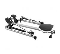 Milageto Vogatore Pieghevole Idraulico Macchina Domestica Attrezzo Allenamento Rower Compatto Struttura in Acciaio con Binari Stabili Resistenza a Cilindri