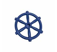 Milageto Volante per Bambini Volante Nave Bambini Timone Giocattolo Ruota Gioco Timone Barca Impugnatura Comoda Rotazione Fluida Stimola Fantasia Adatto a Parchi Giochi Aree Gioco Cortile Casa, Blu