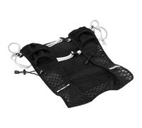 Milageto Zaino da Corsa con Gilet di idratazione, Multiuso, Borsa Sportiva per Esterni, Zaino idrico per Gare, Campeggio, Arrampicata, maratone, sentieri, Black L 45x36x1cm