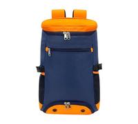 Milageto Zaino Da Tennis con Scomparto per Scarpe, Borsa Sportiva per Escursionismo, Allenamento di Pickleball, Racchette Da Badminton, Blu Arancione