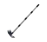 Milageto Zappa da Giardino, rastrello per diserbo, estirpatore di Erbacce, Zappa Manuale ergonomica, attrezzo Manuale per diserbo, rimozione di Erbacce per