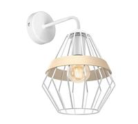 Milagro CLIFF WHITE MLP5517 - Lampada da parete, 1 x 60 W/E27 IP20