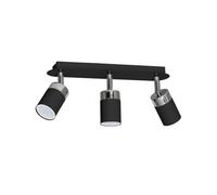 Milagro JOKER BLACK MLP912 - Plafoniera 3 x 8 W/GU10 IP20