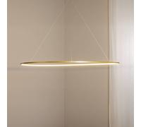 Milagro Lighting Lampada LED a sospensione Saturno, Ø 120 cm, color oro, a 1 luce, 4.000 K Milagro Lighting