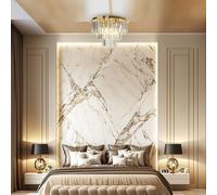 Milagro Lighting Plafoniera Milano, Ø 45 cm, oro/cristallo, vetro, 6 x E14 Milagro Lighting