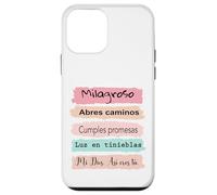 Milagroso, abres camino. Cumples promesas. Luz en tinieblas. Custodia per iPhone 12 mini