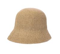 MILAKOO Cappello A Secchiello all'Uncinetto in Maglia Intrecciata Floppy Cappello di Colore Soave per Le Donne Cappello A Bombetta Pieghevole per Il Sole