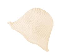 MILAKOO Cappello A Secchiello all'Uncinetto in Maglia Intrecciata Floppy Cappello di Colore Soave per Le Donne Cappello A Bombetta Pieghevole per Il Sole