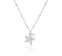 MILAKOO Collana Estiva A Strati per Donna con Ciondolo A Forma di Stella Marina E Perla Gioielli BohéMien per Uscite in Spiaggia E Stile Casual