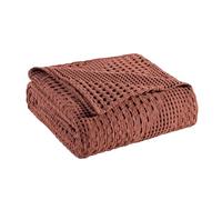 Milam London Coperta morbida | 100% cotone copriletto per poltrona, divano, letto singolo | copridivano e copriletti | copriletto singolo | collezione Joanna | Coperta accogliente, 120 x 180 cm