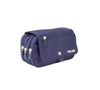 E_0002_S8428904 Milan Astuccio Scuola Milan Serie1918 Azzurro 13 x 24 x 10 cm Co