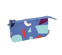 MILAN® Astuccio 5 scomparti serie speciale Fun Animals blu