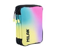 Milan® Astuccio a 3 piani con contenuto, collezione Sunset, nero