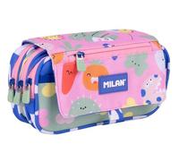 MILAN® Astuccio portapenne 4 cerniere con patta serie speciale Green & Grow