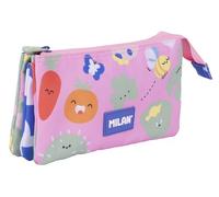 MILAN® Astuccio portapenne 5 scomparti serie speciale Green & Grow