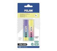 MILAN Blister 2 bastoncini di colla 8 g Sunset, varie