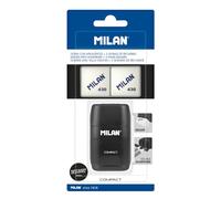 MILAN® Blister affilacoltura Compact serie speciale Shadow + 2 gomme di ricambio