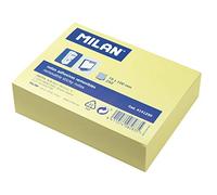 MILAN Blocco 250 Note adesive 4141250 Giallo Chiaro 75 x 100 mm