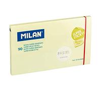 MILAN Blocco 90 fogli super adesivi giallo pastello 76 x 127 mm