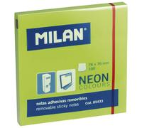 Milan Blocco Da 100 Foglietti Adesivi 76x76 Mm