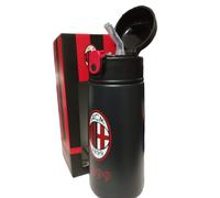 Milan bottiglia officiale con cannuccia silicone automatica tiene caldo e freddo