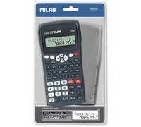Milan Calcolatrice Scientifica Nera M240 In Blister Con Custodia Grigia